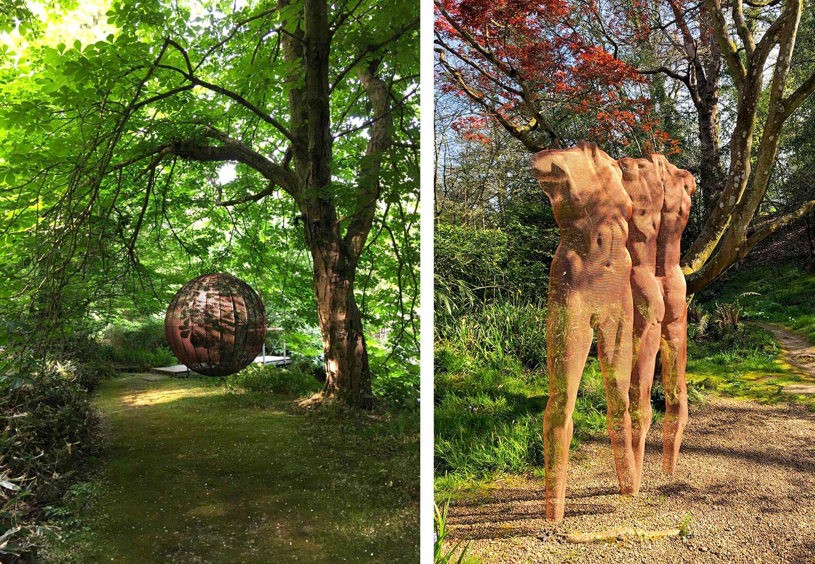 Cottage Garden - Hannah Peschar Sculpture Garden - Anthony Paul Landscape Design
