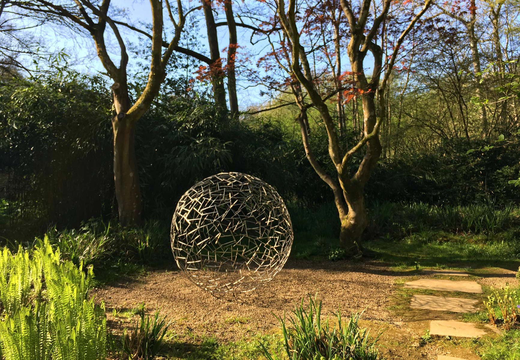 Cottage Garden - Hannah Peschar Sculpture Garden - Anthony Paul Landscape Design