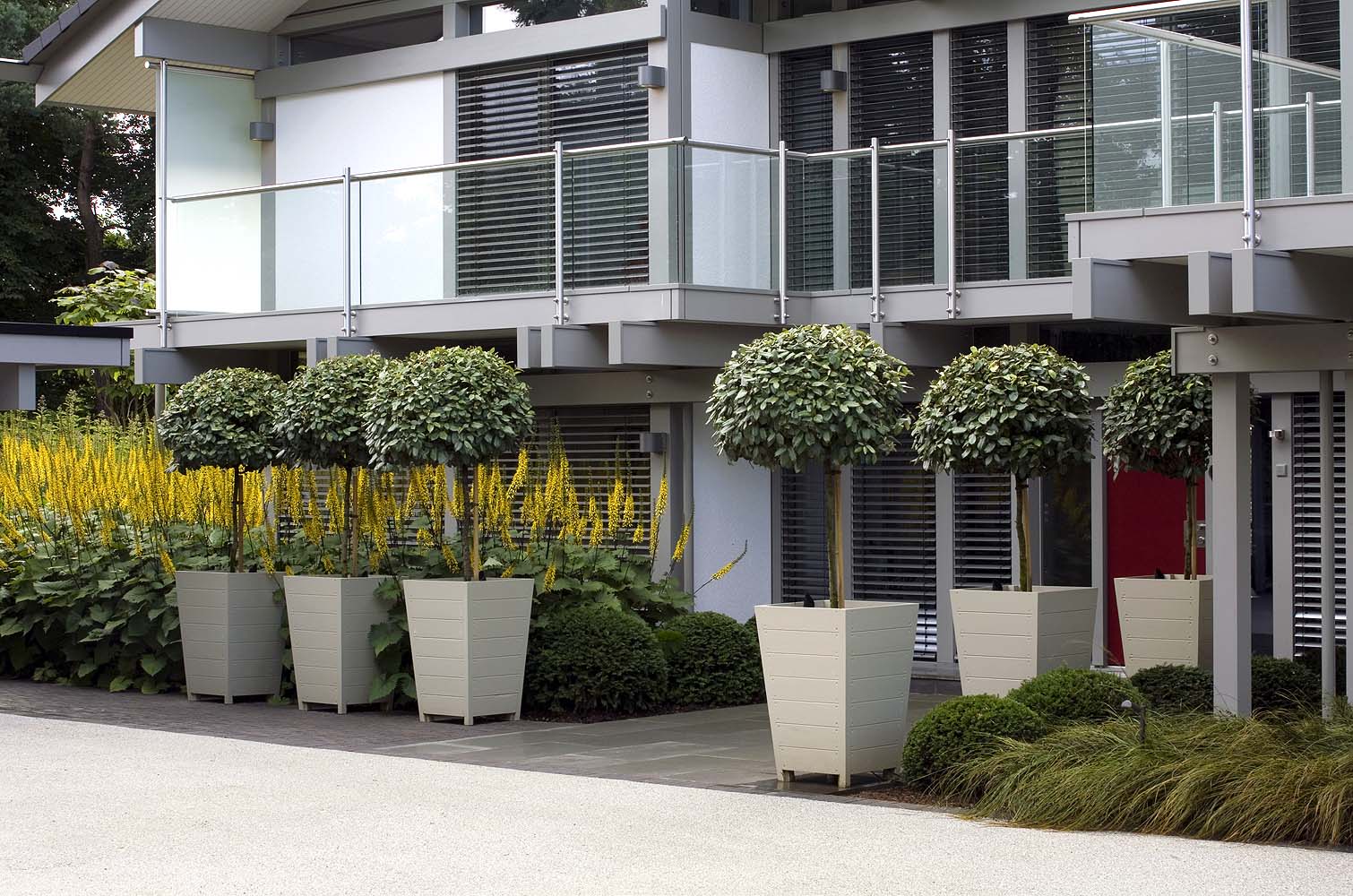 Planters by Anthony Paul Landscape Design